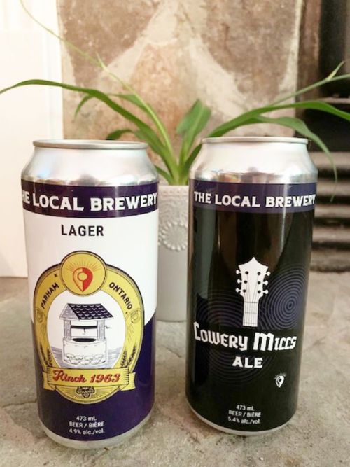 The Local Brewery offers a lager and an ale, both will be available at the Parham Fair.